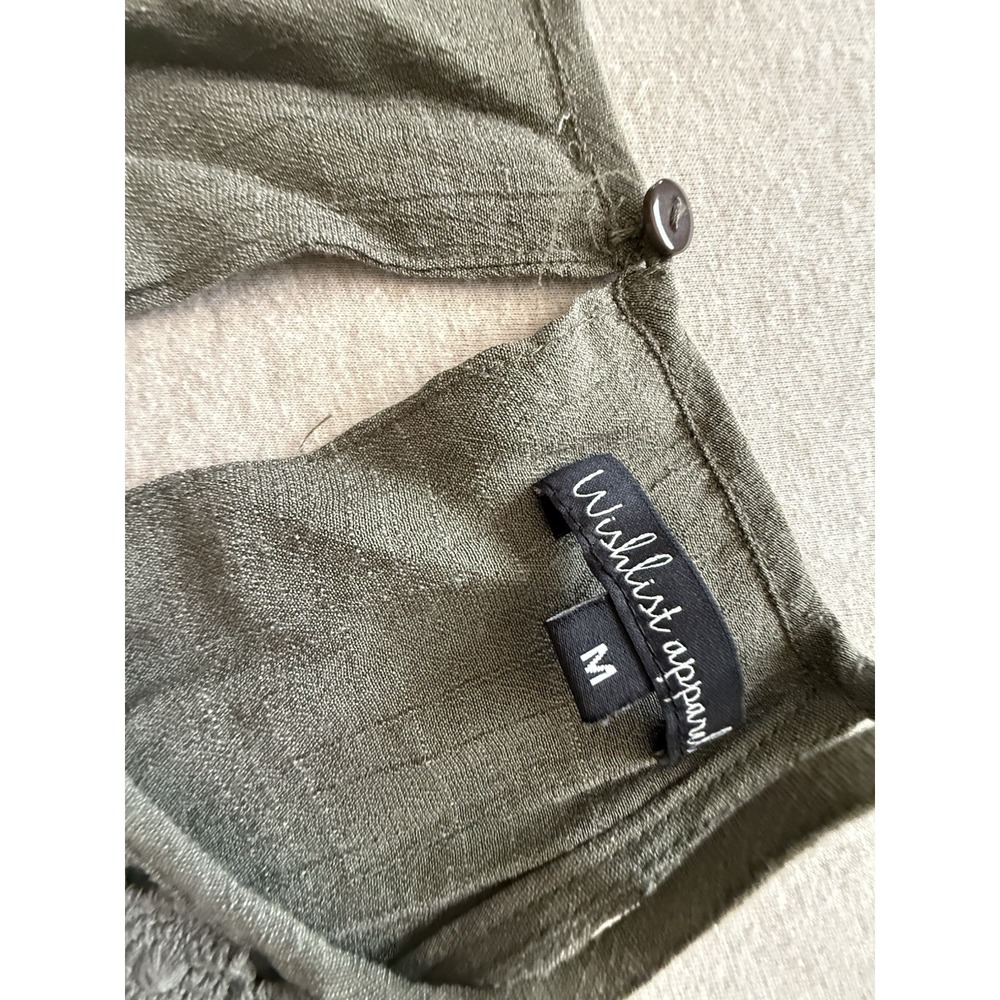 Wishlist Apparel Olive Green Medium Dress